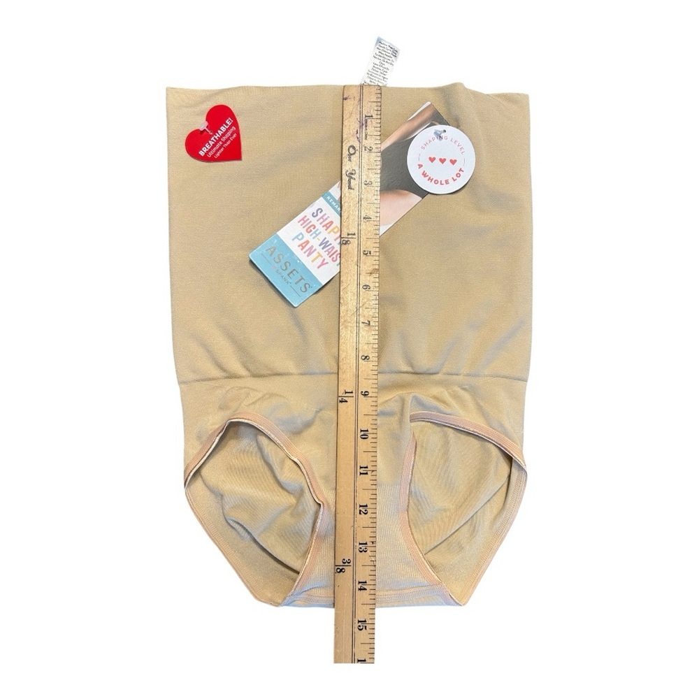 Spanx Assets Women's Beige Panties High-Waisted Shaper Brief Knickers Size M - Picture 5 of 5